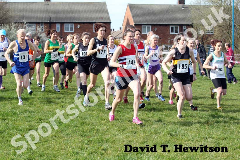 Start of the North East Veteran Championships.